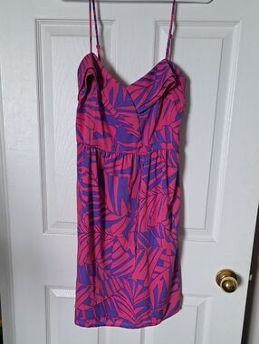 Billabong Hot Pink Dress with Purple Accents